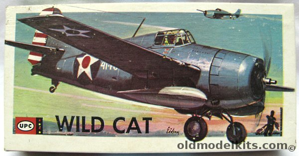 UPC 1/91 Grumman F4F Wildcat (ex-Sanwa), 7026-30 plastic model kit